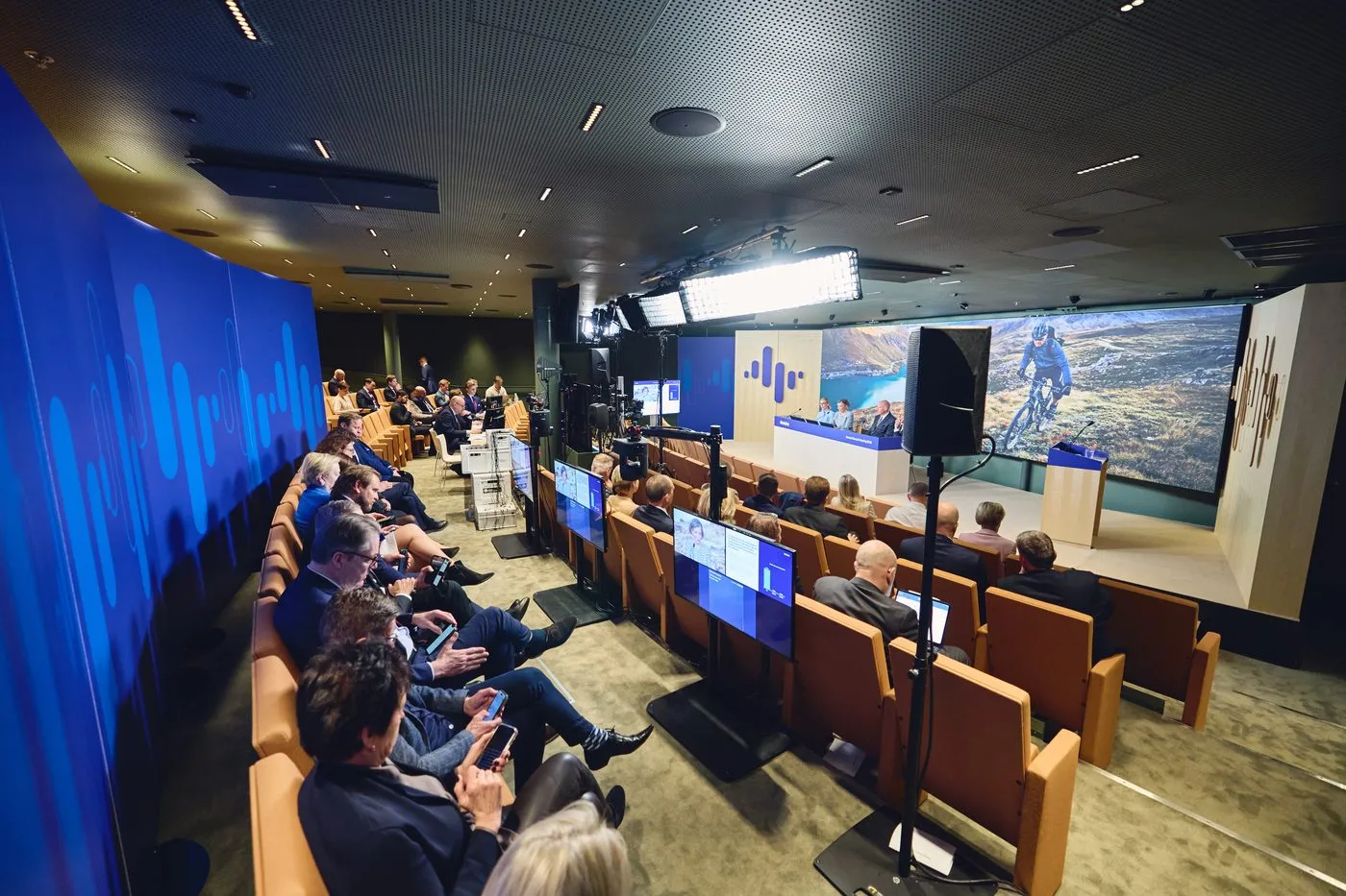 Nordea AGM 2026 — audience during the meeting